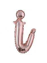 18in Rose Gold Happy Birthday Balloons Lowercase Letters for Party