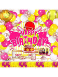 43PCS Softball Banner & 42PCS Balloons Garland Kit Sport Birthday Decor