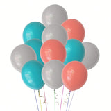 200PCS 5in Mini Pastel Balloons in Rainbow Colors for Wedding Birthday Shower