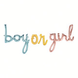 Gender Reveal Balloon Banner 25-Inch for Party Decorations and Supplies