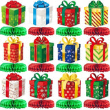 Christmas Honeycomb Centerpieces Holiday Table Party Decor