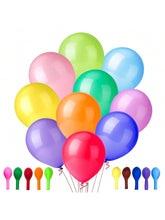 100 Assorted Color 12 Inch Balloons Thick for Birthdays Parties and Weddings