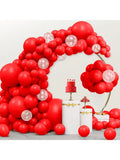 150 Red Balloons in Various Sizes with Arch Kit for Parties and Weddings