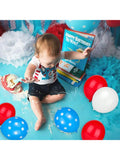 Thing 1 and Thing 2 Red and Blue Balloons for Cat in the Hat Party Decor