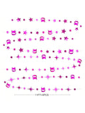 Hot Pink 10th Birthday Decorations with Number 10 Metallic Garland and Banner