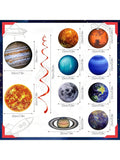 20PCS Space Solar System Hanging Swirls Outer Space Party Decor