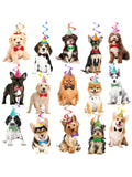 20PCS Dog Hanging Swirls Puppy Birthday Party Ceiling Streamers Decor