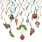 20PCS Very Hungry Caterpillar Butterfly Swirls Birthday Party Decor