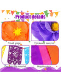 16pcs Mexican Paper Flower Party Decor with Banner and Streamer Set