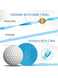 Crepe Paper Streamers 8 Rolls 656ft Blue Green White Pastel Party & Wedding Decor