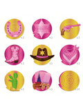 Western Cow Party Decorations 30pcs Ceiling Hanging Swirls for Kids & Classroom