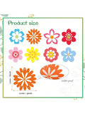54PCS Summer Flower Hanging Decorations 4x6 Inch for Parties & Showers