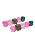 10 Rolls Flamingo Crepe Paper Streamers Green Pink Gold Party Decor
