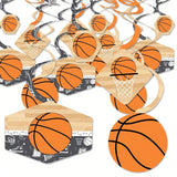 Basketball Party Decorations 40 pcs Hanging Swirls for Shower or Birthday