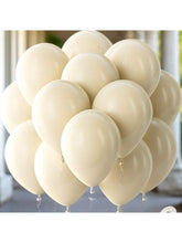100PCS White Sand 12 Inch Helium Latex Balloons for Birthday Wedding Party Decor