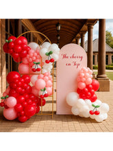 241pcs Cherry Balloon Arch Kit For Birthday, Valentine's Day, & Shower Decorations