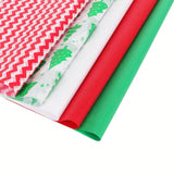 130 Sheet Christmas Tissue Paper Set 5 Festive Designs for Gifts and Crafts