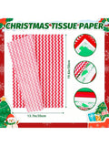 130 Sheet Christmas Tissue Paper Set 5 Festive Designs for Gifts and Crafts