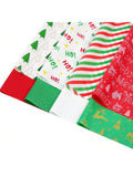 120-Sheet Christmas Tissue Paper 20x14 8 Festive Designs for Gifts and Crafts