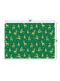 120-Sheet Christmas Tissue Paper 20x14 8 Festive Designs for Gifts and Crafts