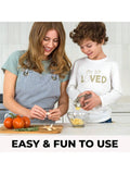Premium Rust-Proof Garlic Press Set Silver Ergonomic Easy Clean