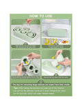3-Pack Silicone Cylinder Ice Cube Trays with Lids for Whiskey and Cocktails