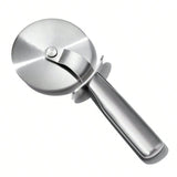 4-Inch Steel Pizza Wheel for Smooth Slicing and Durable Kitchen Use