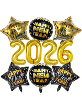 16 Inch Gold 2026 Number Foil Balloon for New Year Party