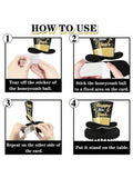 10PCS 2026 New Year Party Centerpieces Black Gold Table Toppers Decor