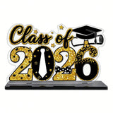 2026 Graduation Gifts Acrylic Plaque Centerpieces Favors Table Decor for Grads