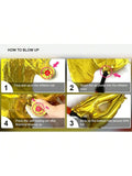 16 Inch Gold 2026 Foil Balloons for New Year, Anniversary, and Graduation Decor
