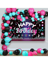 130 Pcs Birthday Decorations, Music & Party Supplies, Balloons & Arch For Celebration