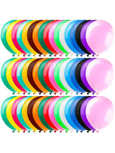 1700-Piece 12" Rainbow Latex Balloon Set for Birthdays, Showers & Party Decor