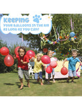 36Pc Sticky Gecko Balloon Party Favors Blue Paw Dog Birthday Games