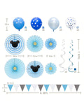 Blue Baby Shower and Birthday Party Decorations for Boys and Classrooms
