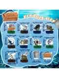 12-Pc Fishing Honeycomb Centerpieces for Birthday Baby Shower and Party Decor