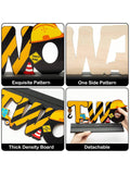 Construction Truck Wooden Letter Table Centerpiece 2nd Birthday Boy Decor