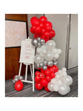 50 Pc 12 Inch Red Latex Balloons for Helium Birthday Wedding and Party Decor
