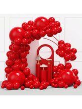 114 Pc Red Latex Balloon Garland Kit in Various Sizes for Birthday Wedding and Party