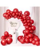 145PCS Matte Red Latex Balloon Arch Kit 18-5" Birthday Valentines Party Decor