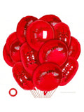 20PCS 18" Red Round Foil Balloons Helium Birthday Wedding Party Decor