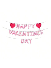 16PCS Pink I Love You to the Moon and Back Balloons for Party Decor