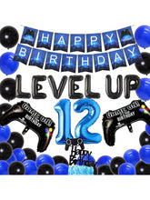 12th Birthday Video Game Party Decorations Controller Balloons Banner Topper