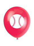 16PCS Baseball Party Latex Balloons for Sport Themed Birthday Decor