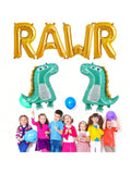 Rawr Balloons Dinosaur 2 Large Dino Balloons For Little Birthday Party Decorations