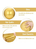 3-Piece 36-Inch Gold Metallic Jumbo Balloons for Birthday Wedding Party Decor