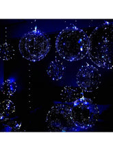18-Pack LED Light Up Balloons with Batteries and String Lights for Parties