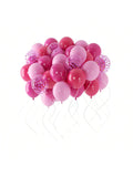 66-Piece Pastel Pink & Confetti Balloon Set for Birthdays, Showers & Parties