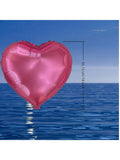 12-Pack 18" Pink Heart Foil Balloons for Weddings, Birthdays & Romantic Events