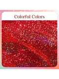 2 Red Holographic 40x108-Inch Tablecloths for Parties and Holiday Decor